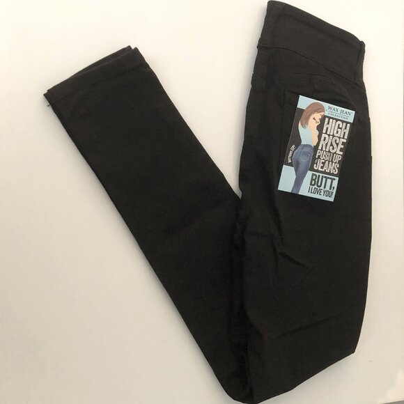 Urban Planet - Black high rise skinny jeans - Size 9 / 29 - Picture 7 of 13